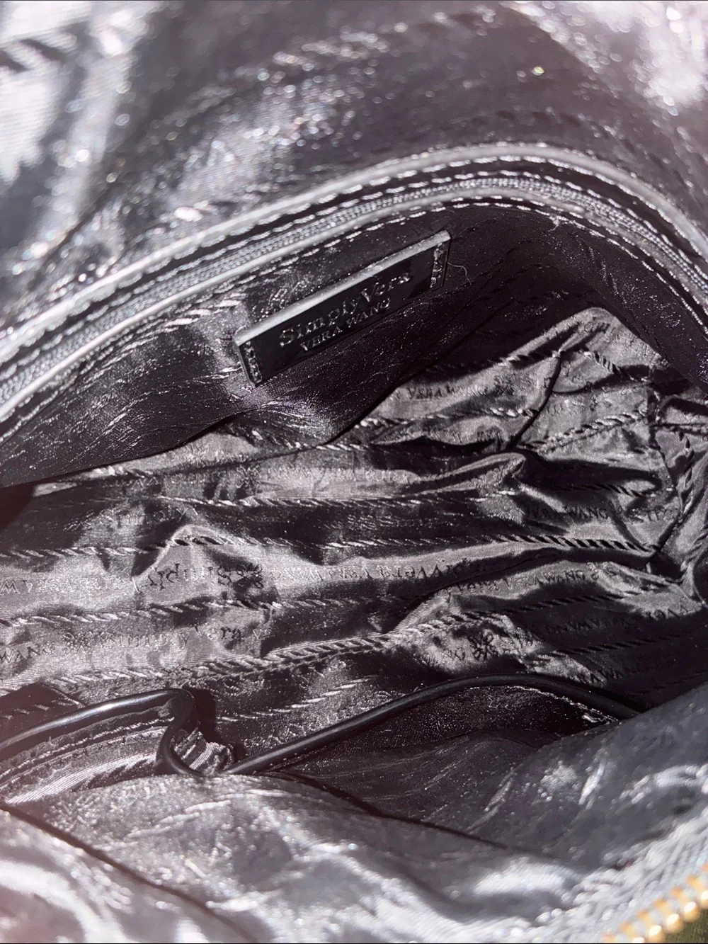 Simply Vera Vera Wang Croc-Embossed Satchel